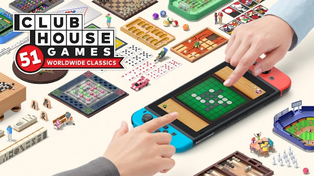 Clubhouse Games: 51 Worldwide Classics (Switch): Nintendo revela os jogos mais populares