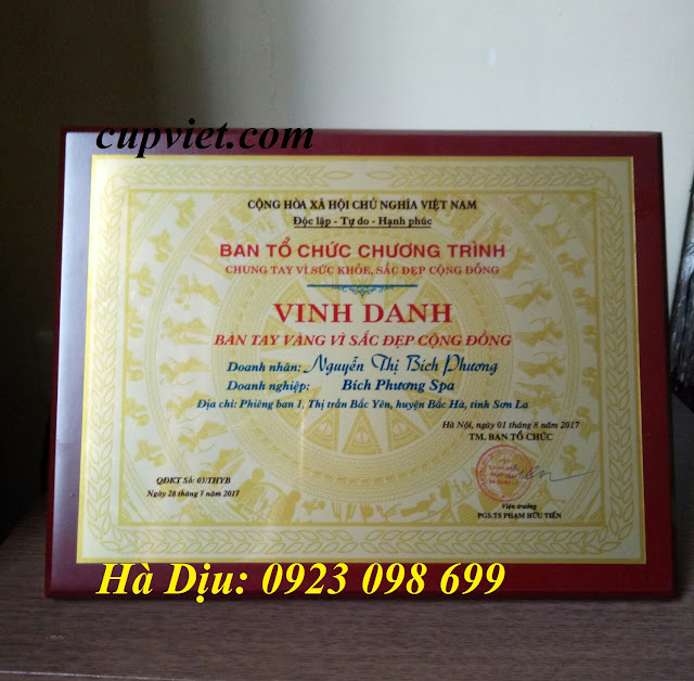 In bằng khen, in giấy khen, in bằng chứng nhận,bằng vinh danh (Ảnh 8)