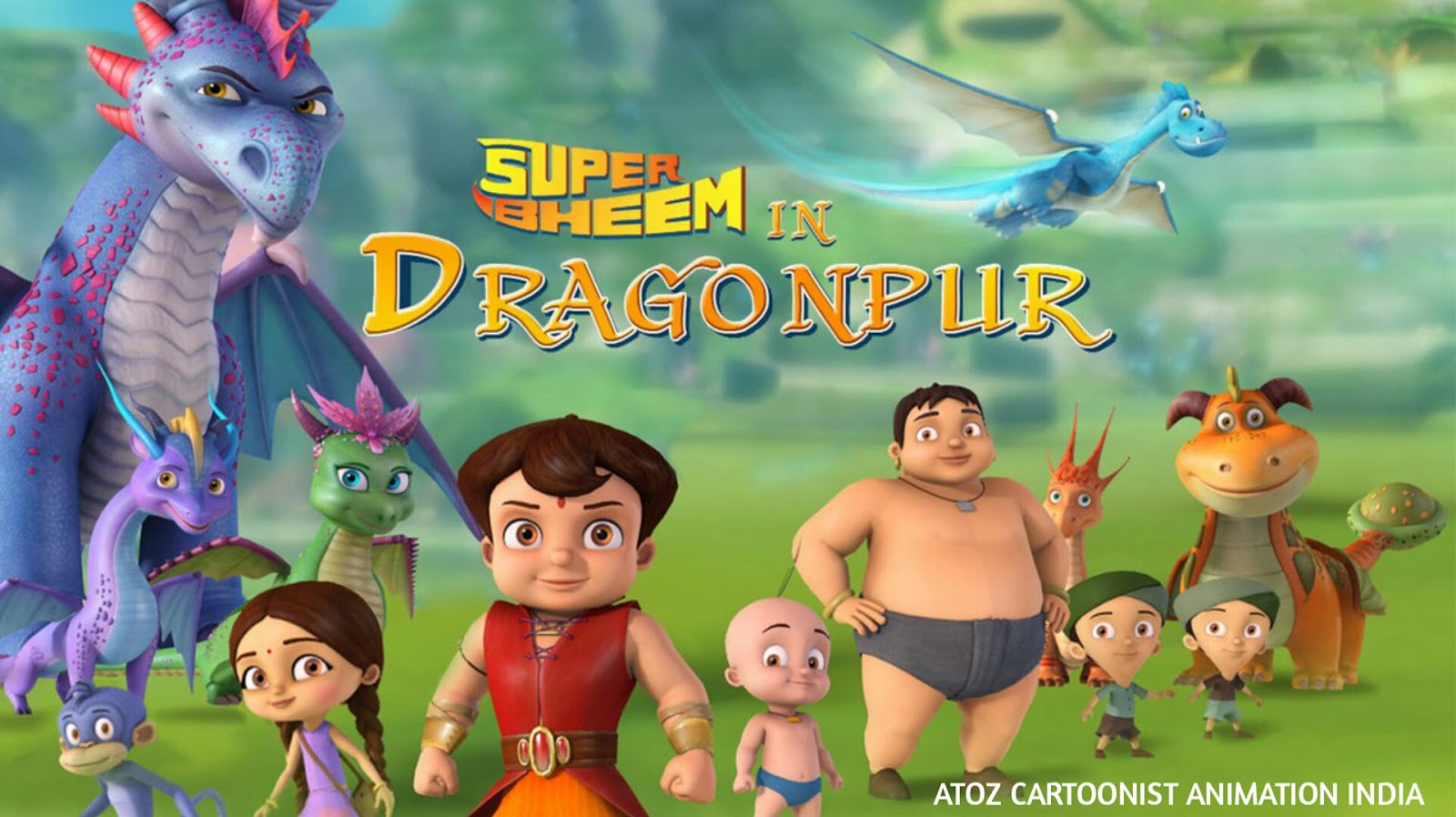 SUPER BHEEM IN – DRAGONPUR FULL MOVIE IN HINDI DOWNLOAD  [480P HALF HD]