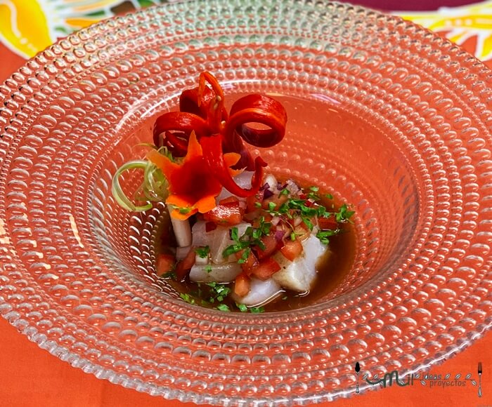 bacalao con salsa tamarindo