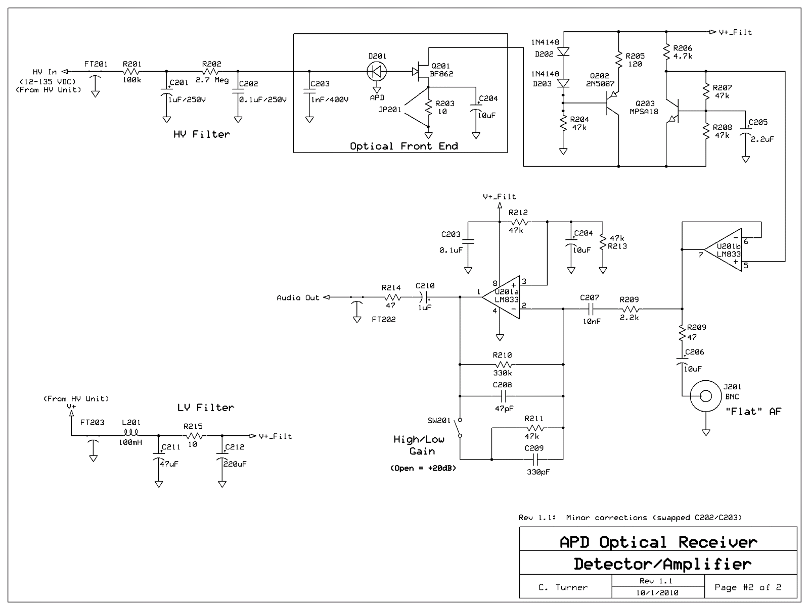 Bpw34 Photodiode Circuit