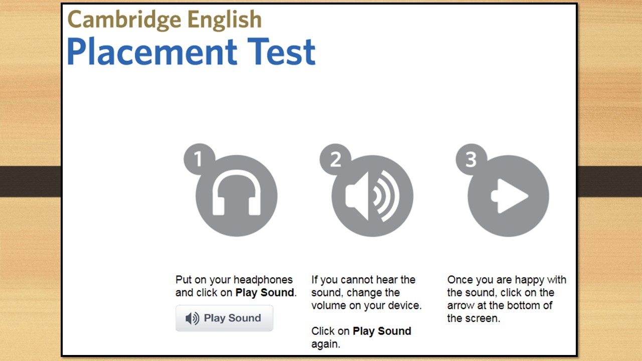 CEPT Practice CAMBRIDGE ENGLISH PLACEMENT TEST DEMO WITH ANSWER KEY CEPT DEMO WITH ANSWER