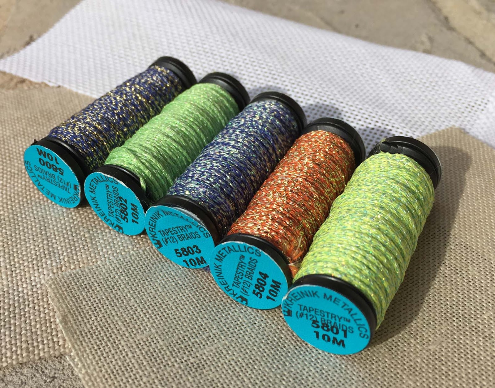 Kreinik Thread Blog: New Kreinik Metallic Thread Colors