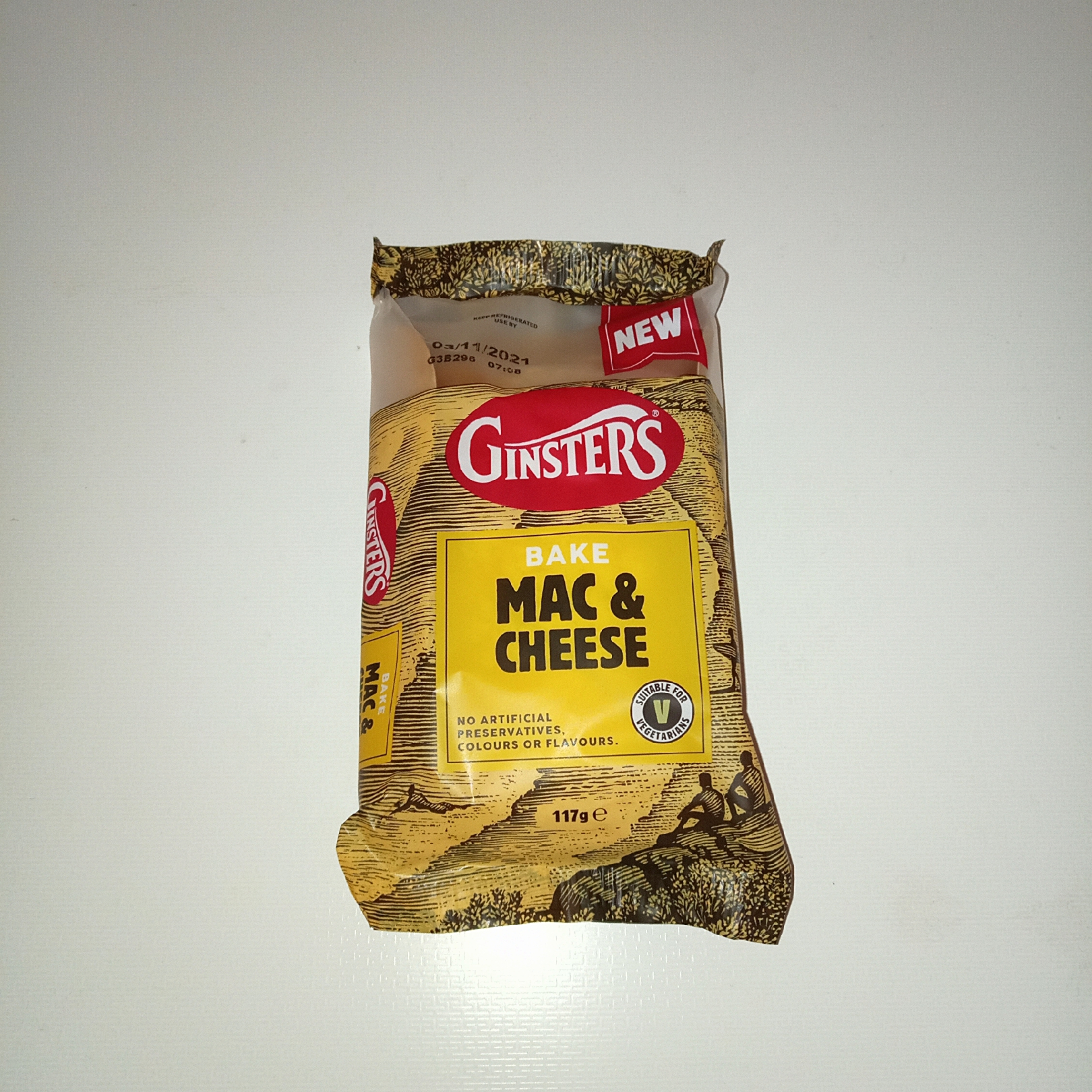 Supersupergirl's Food Reviews Ginsters new bakes Mac and Cheese and