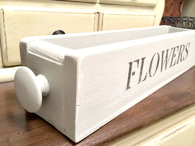 Build Your Own Fresh Flowers Wooden Crate