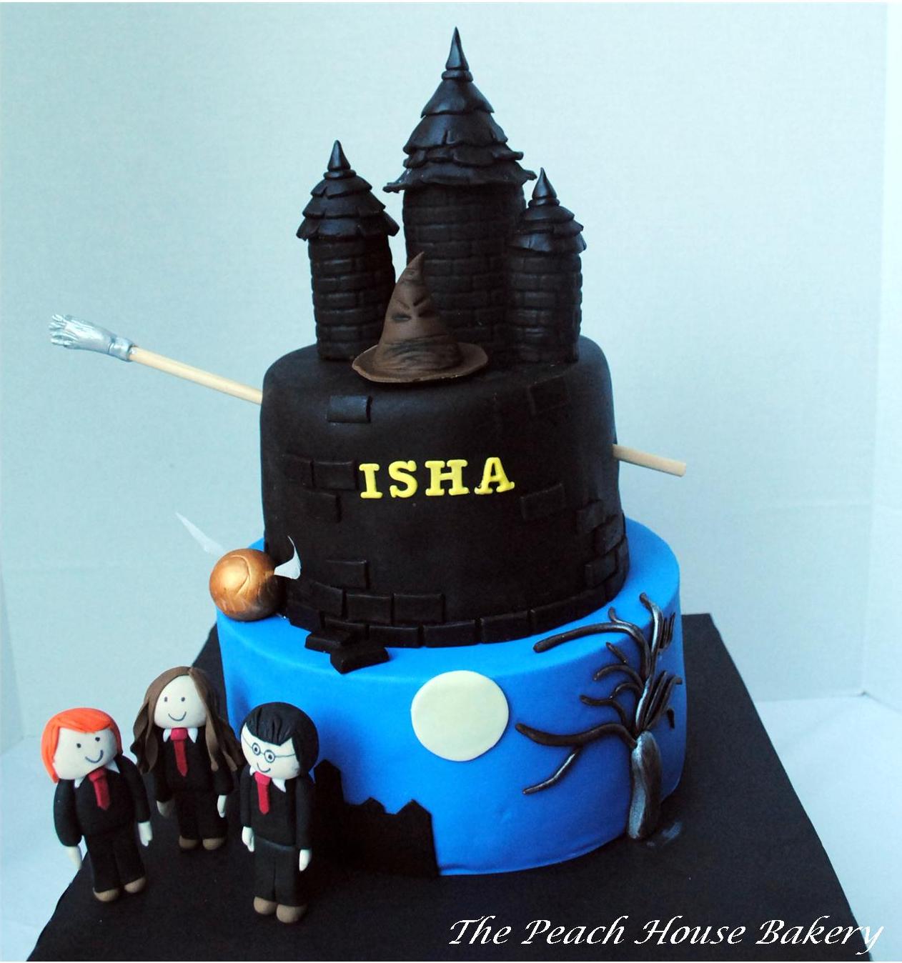 The Peach House Bakery Harry Potter cake