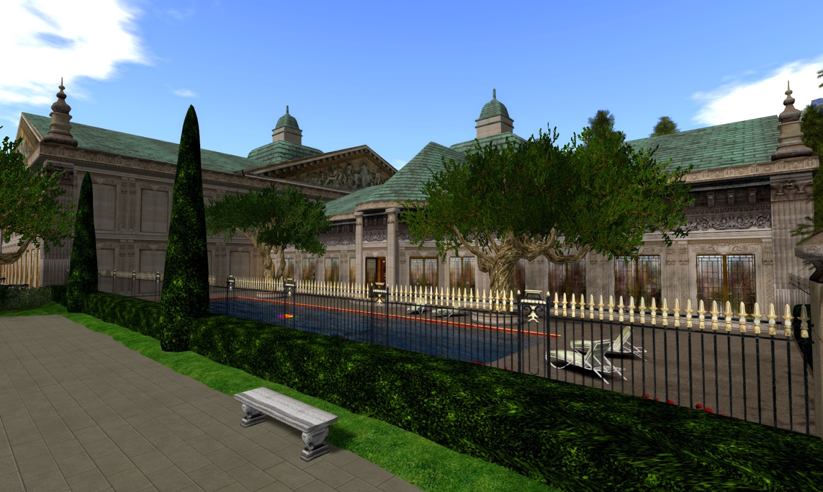 Echt Virtuell Rundgang über die Angel Manor Regionen