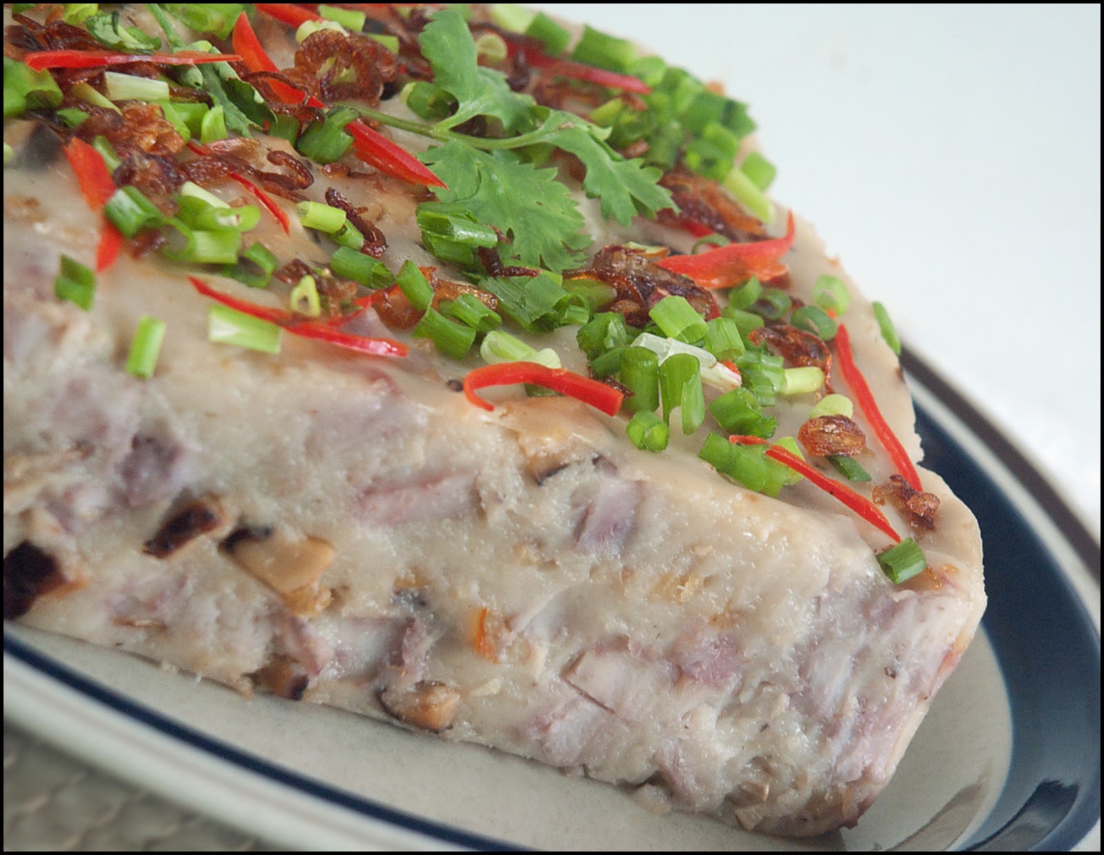 KitchenTigress Orh Kueh/Steamed Yam Cake (I)