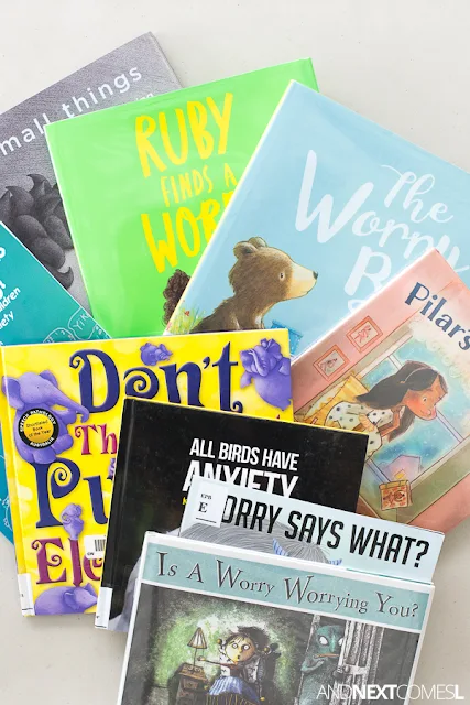 Anxiety picture books about worrying for anxious kids
