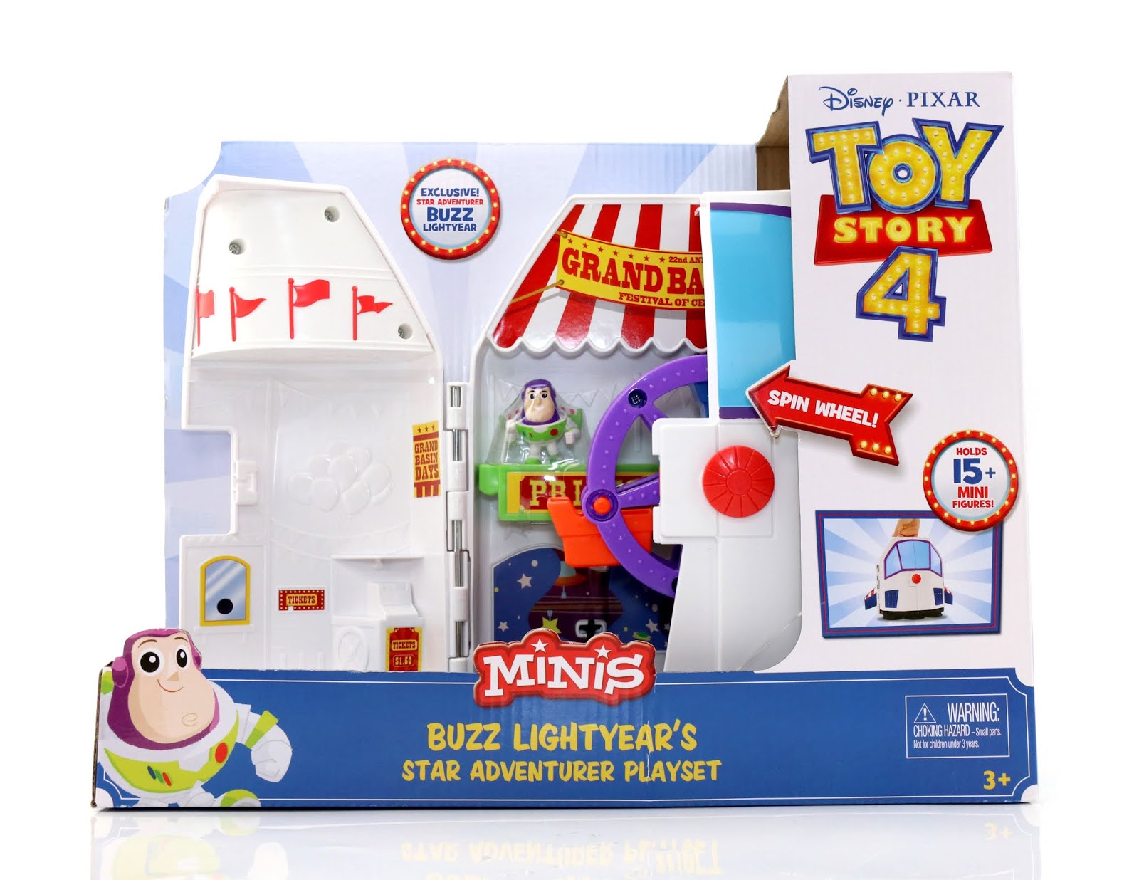 Increíble Desviación Mount Bank Dan the Pixar Fan: Toy Story 4 "Minis" Buzz Lightyear's Star Adventurer  Playset