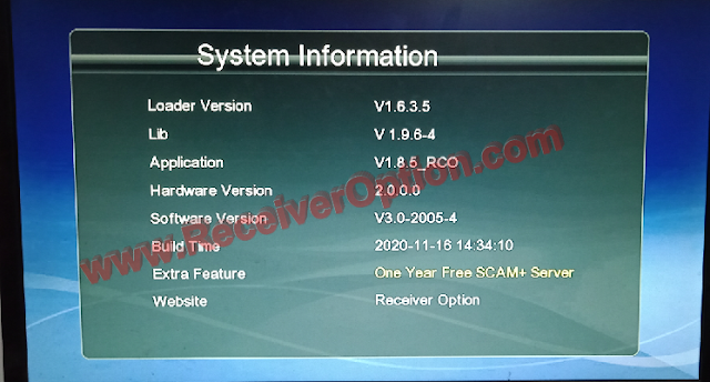 GX6605S 5815 V4.1 NEW SOFTWARE WITH ONE YEAR FREE SCAM+ SERVER