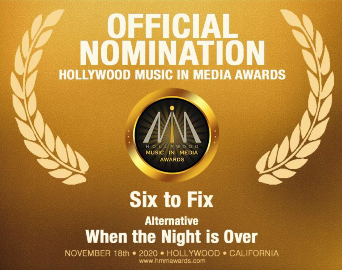 Hollywood Music in Media Awards Nomination!