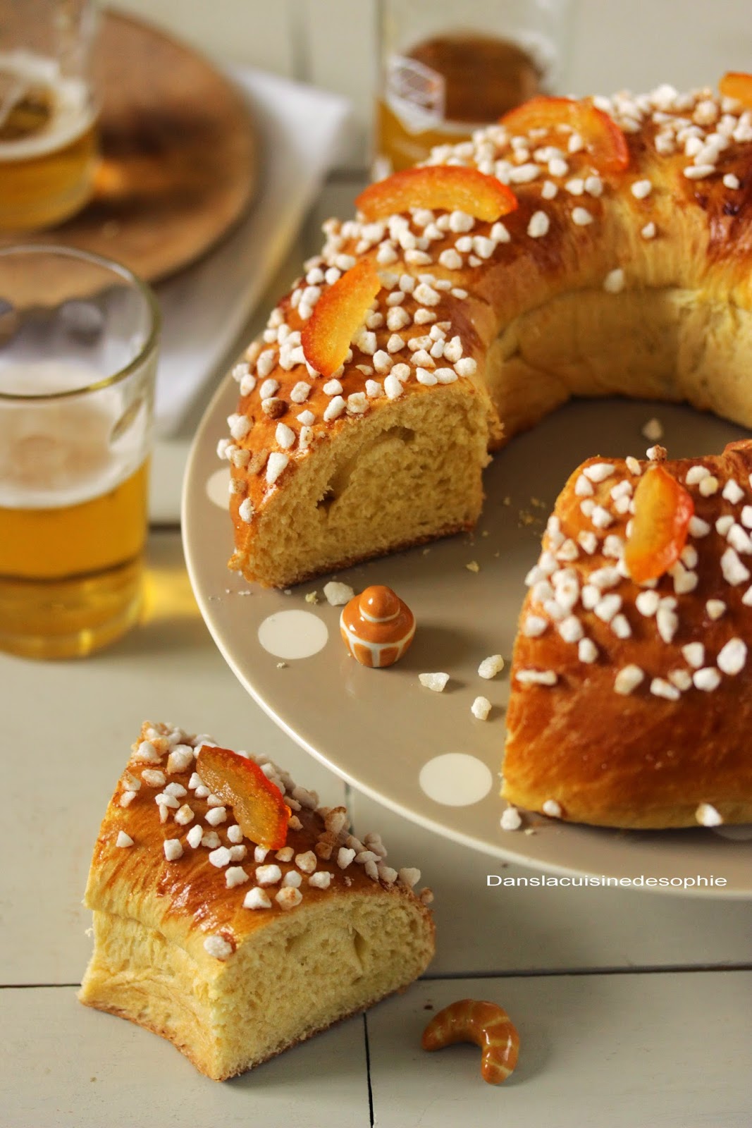 Dans la cuisine de Sophie Brioche des rois