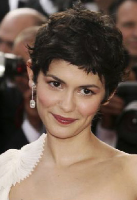 crooked shmooked: audrey tautou's HAIR