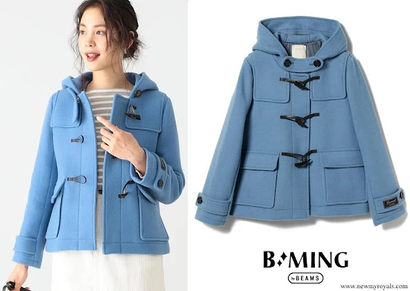 Princess Kako wore BMING by BEAMS coat