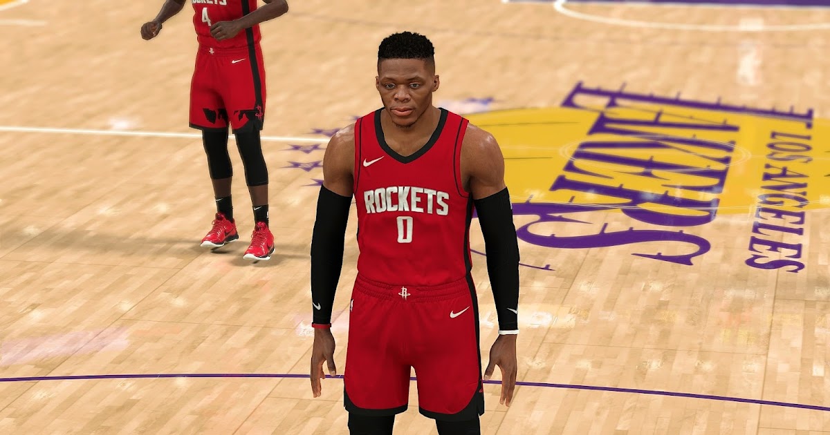 Russell Westbrook Cyberface, Hair and Body Model By Null Russell Westbrook Cyberface, Hair and Body Model By Null