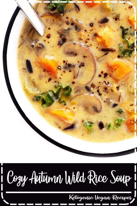 Cozy Autumn Wild Rice Soup Kimberly Recipe