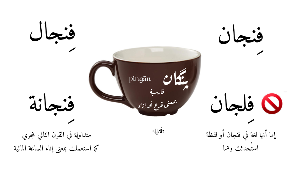 أصول الكلمات العربية هي أصل الكلمة بين الكأس والكأس والكأس والكأس