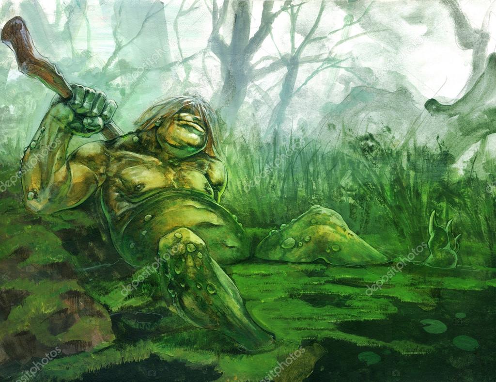 Cletus the Swamp Troll.