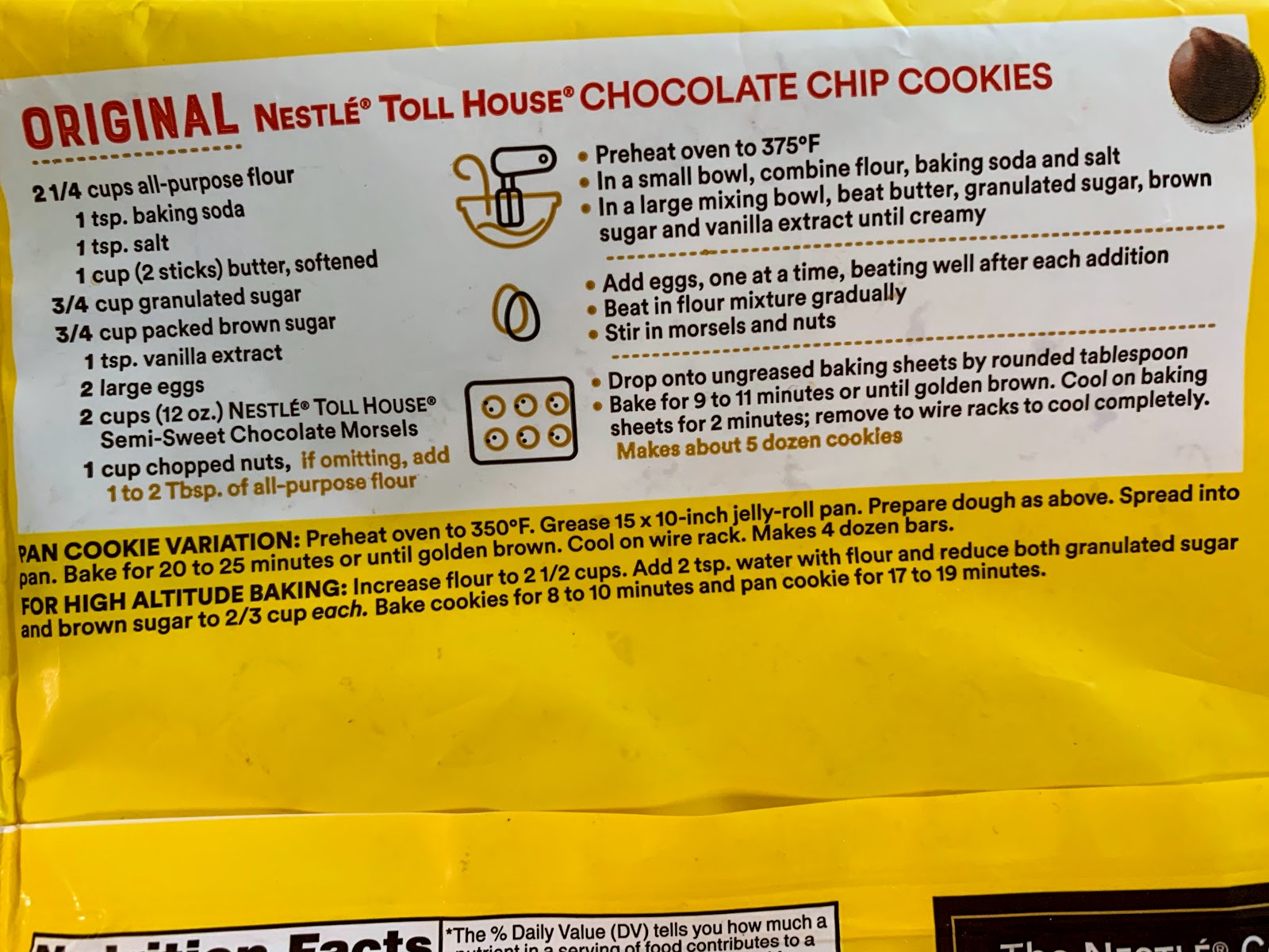 RuthAnne Strong Chocolate Chip Cookie HuntNestle Chocolate Chip Cookie Recipe