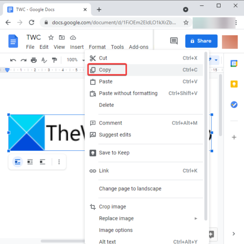 Come aggiungere didascalia alle immagini in Google Docs