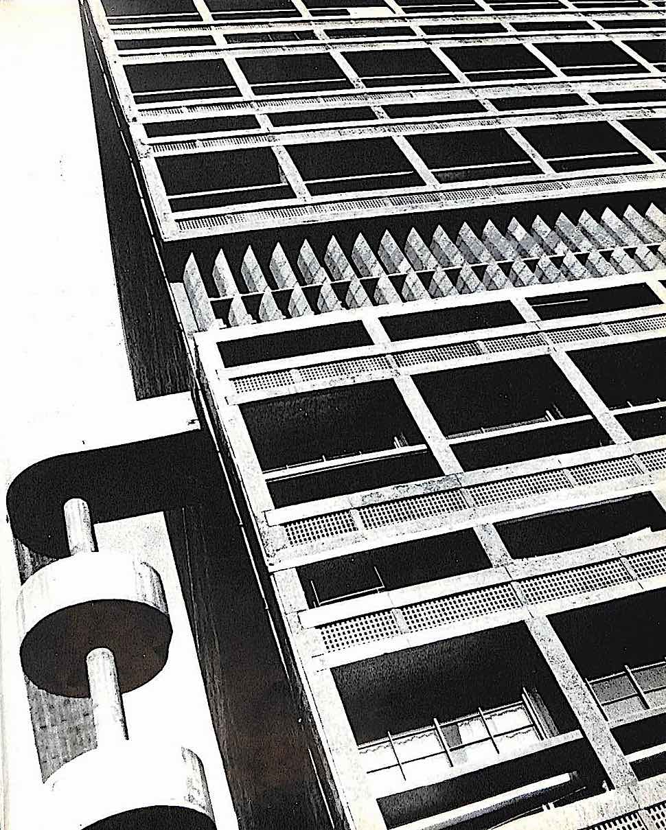 Le Corbusier Unite d’Habitation Le Corbusier's Unite d’Habitation, a photograph