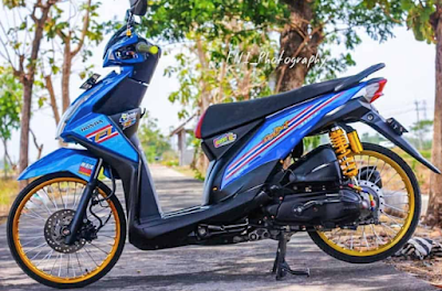 Modifikasi Motor Beat Fi Simple