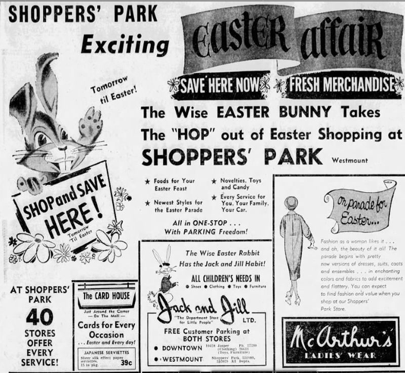 Vintage Edmonton Television Commercials (April 34, 1958)