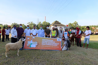 Cirebon Power Bagikan 65 Ekor Hewan Kurban untuk Masyarakat Cirebon Power Bagikan 65 Ekor Hewan Kurban untuk Masyarakat