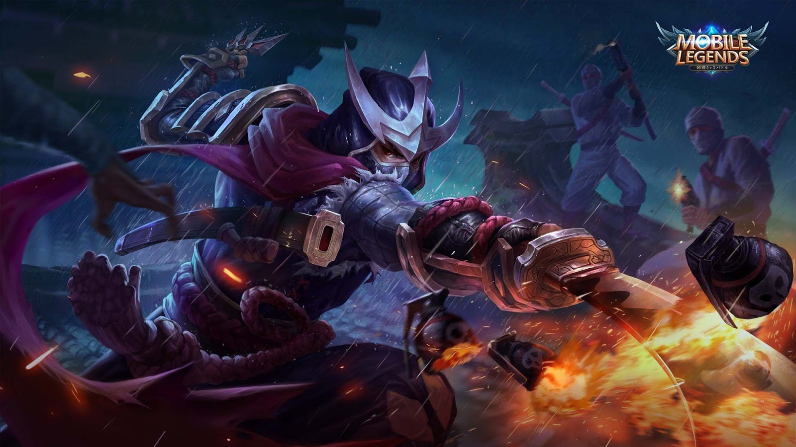 Mobile Legends Hayabusa Epic Skin Wallpaper