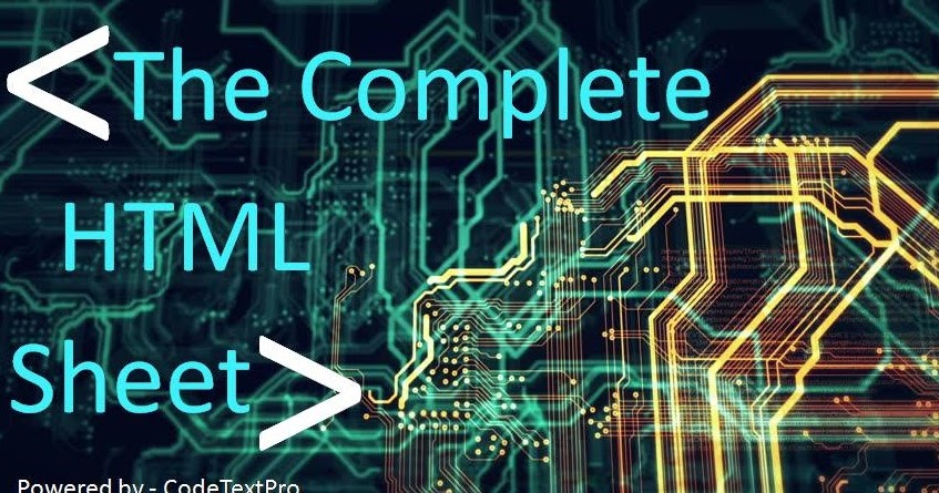 The Complete HTML tags with HTML Example for Beginners to Advanced
