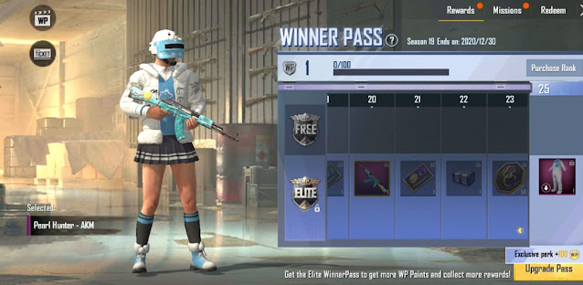 PUBG Mobile Lite Season 19 WP rewards PUBG Mobile Lite Season 19 WP rewards