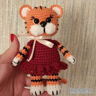 PATRON GRATIS TIGRESA AMIGURUMI 45634