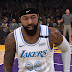 NBA 2K21 Los Angeles Lakers City Jersey With Black Patch "EB" (Tribute to Elgin Baylor) by 2kspecialist