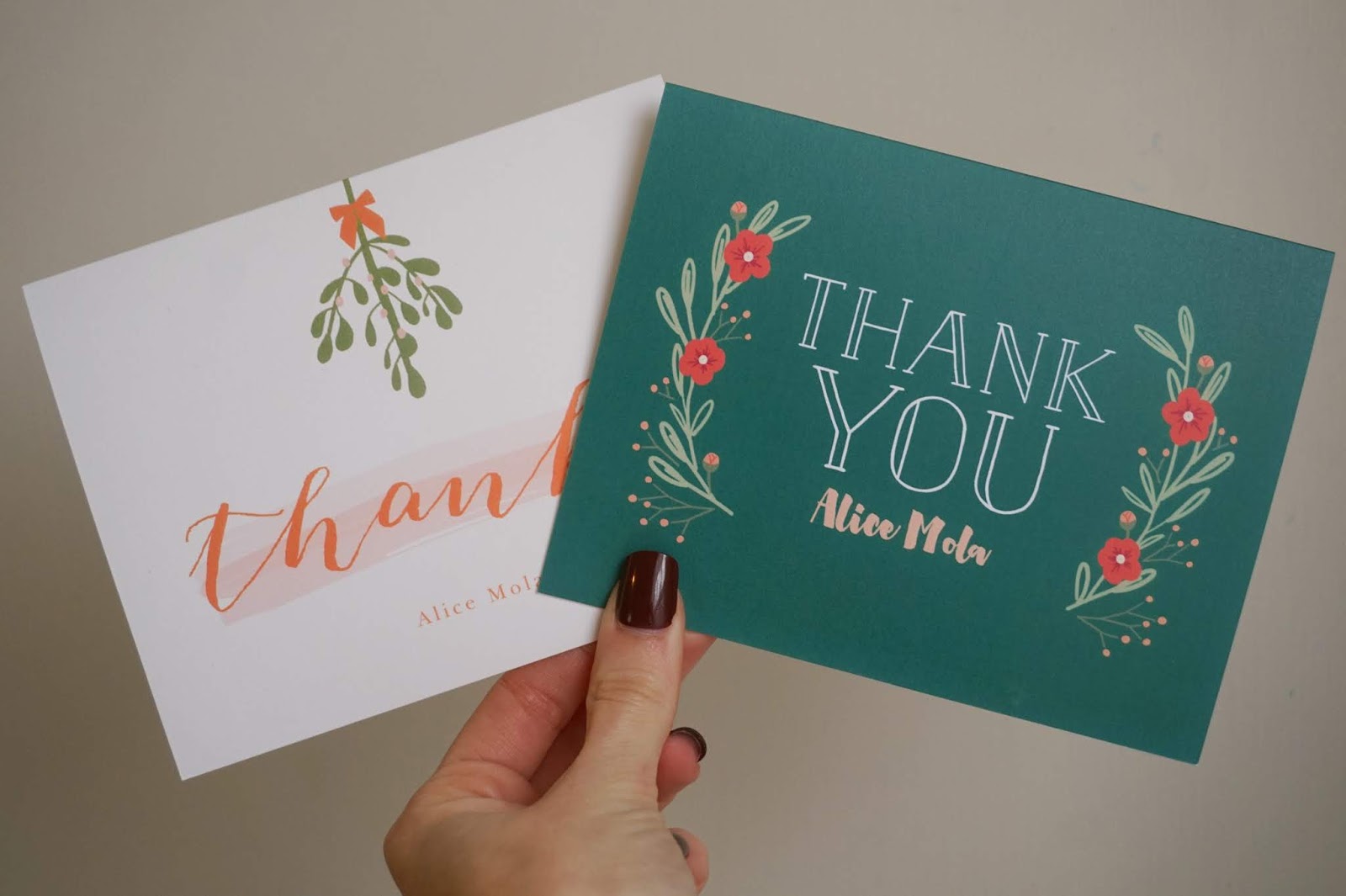 Collab Corner Stationery and Holiday Cards from BasicInvite
