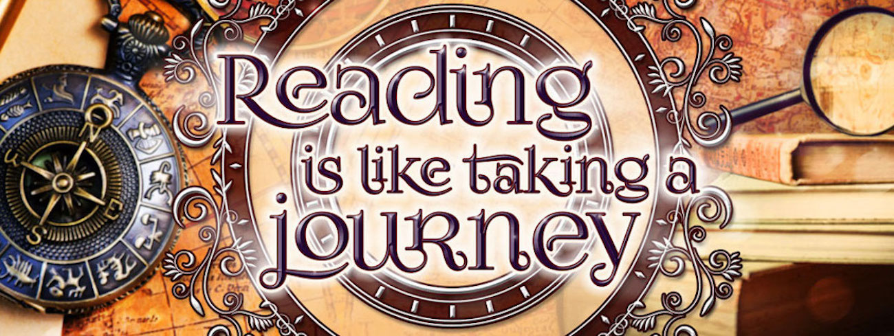 Reading is like taking a journey
