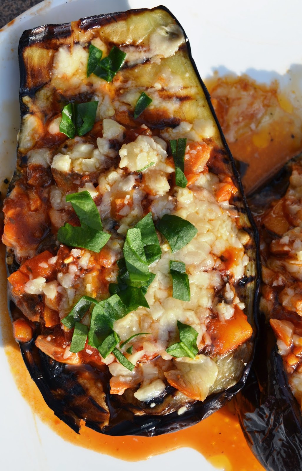 Grilled Eggplant Parmesan Boats The Nutritionist Reviews