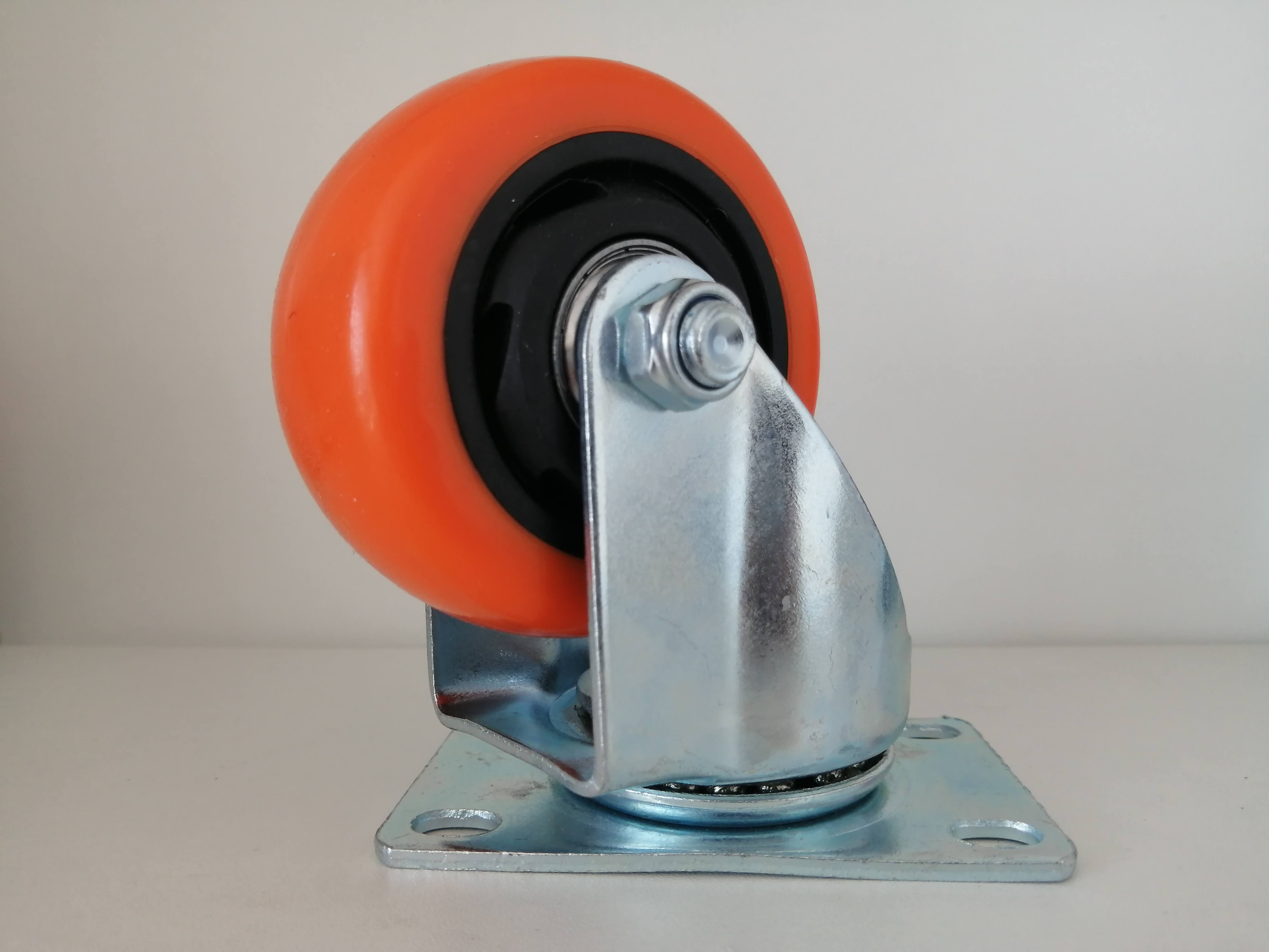 Caster wheel for hand truck