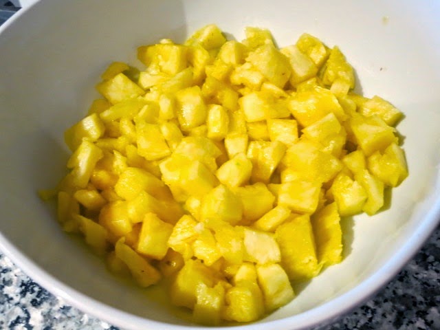 Рецепт сальсы с ананасом