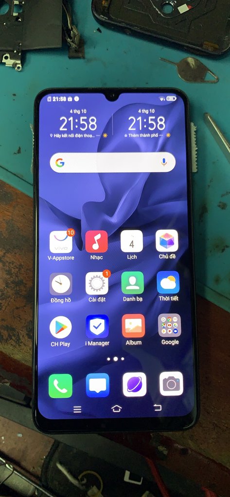 Vivo S1 Pro | vivo 1920 xóa mã bảo vệ - xóa mật khẩu màn hình thành công.