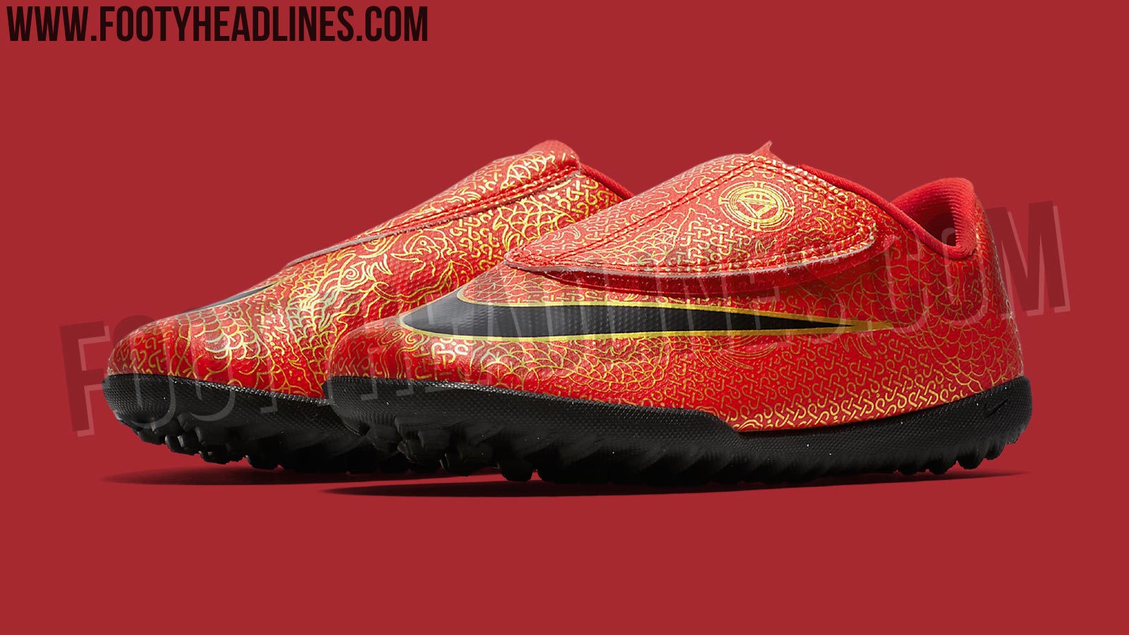 Red / Black / Gold Nike Mercurial Cristiano Ronaldo Boots Leaked - Footy Headlines