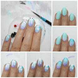 nails easter bunny nail paint bunnies acrylic painted ever using hand