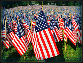Jardín de Banderas Americanas