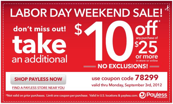 number to payless