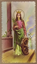 ST. CATHERINE OF ALEXANDRIA, Victorious defender of the FAITH and PURITY