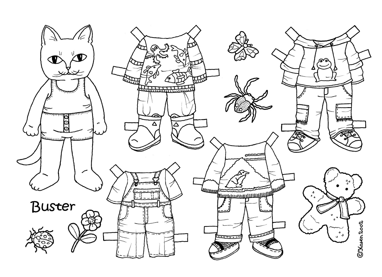 Раскраска милых котиков с одеждой. Раскраски одевалки. Бумажные зверюшки с одеждой. Раскраски одевалки для девочек. Раскраска кукла с одеждой.