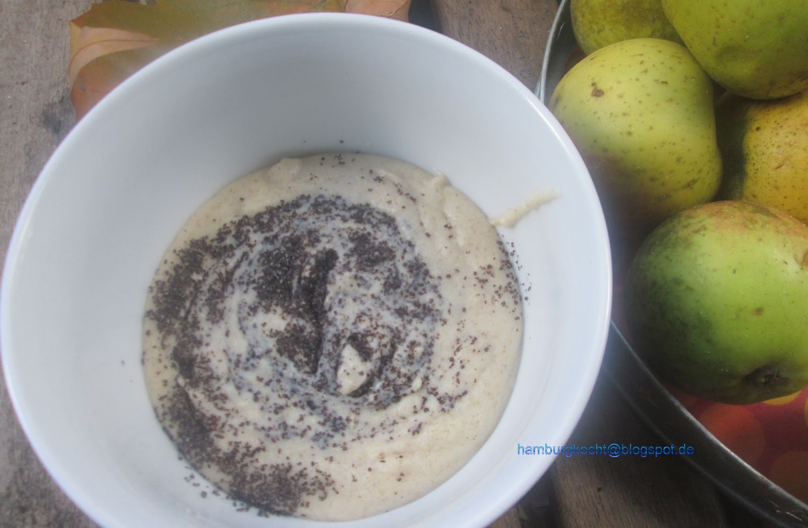 Hamburg kocht!: Schmelzflocken mit Marzipan und Mohn Hamburg kocht!: Schmelzflocken mit Marzipan und Mohn
