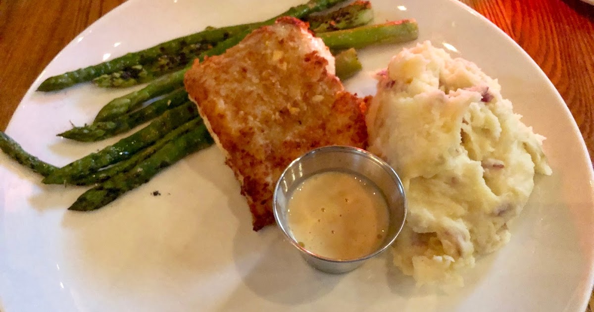 Macadamia Crusted Mahi from Rock N’ Fish in Manhattan Beach, CA