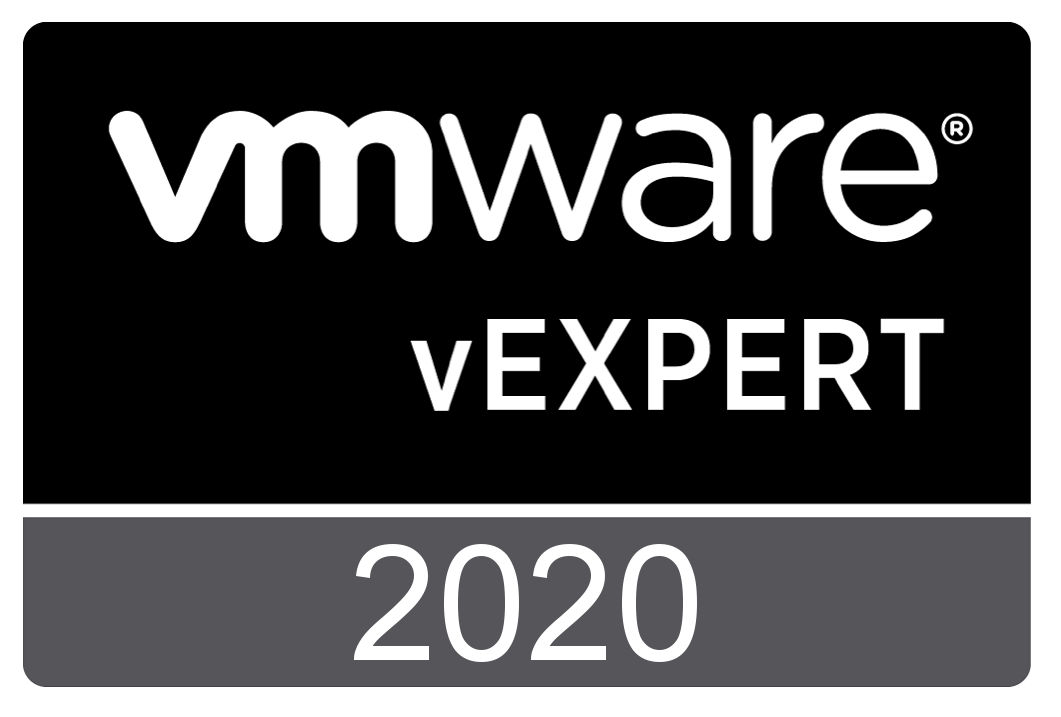 Pantallazos.es: VMWare vExpert 2020.