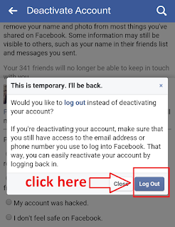 how to delete facebook account in hindi